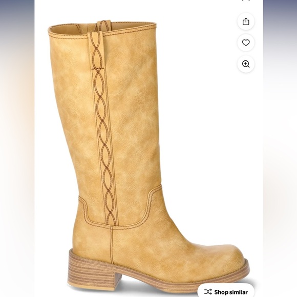 No Boundaries women’s tall square toe boot - Picture 1 of 7